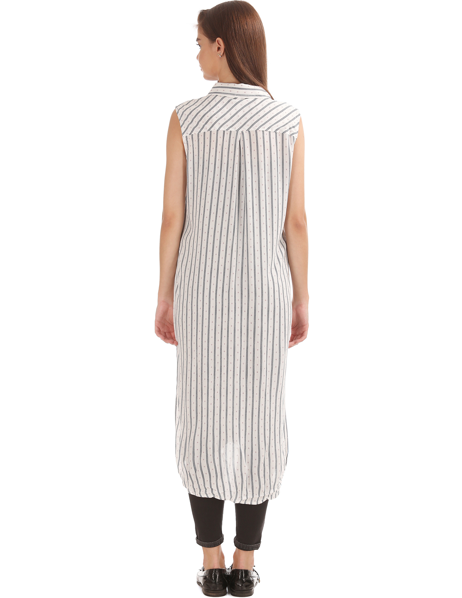 U.S. Polo Assn. Women Casual Wear Striped Dress